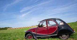 Le petite plaisir vintage: balade en 2 CV Charleston_55