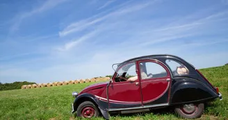 Le petite plaisir vintage: balade en 2 CV Charleston_55