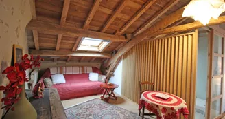 Les chambres d'hôtes de Kernad à Bersac sur Rivalier en Haute-Vienne (Nouvelle Aquitaine) - Chambre de l'Ange_14