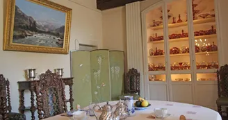 Château de Bort à Saint Priest Taurion en Haute-Vienne (Nouvelle Aquitaine)- salle du petit déjeuner_17 Château de Bort à Saint Priest Taurion en Haute-Vienne (Nouvelle Aquitaine)- salle du petit déjeuner_17