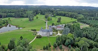 Château de Bort à Saint Priest Taurion en Haute-Vienne (Nouvelle Aquitaine)- vue aérienne_58 Château de Bort à Saint Priest Taurion en Haute-Vienne (Nouvelle Aquitaine)- vue aérienne_58