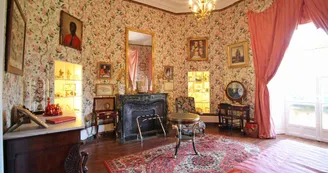Château de Bort à Saint Priest Taurion en Haute-Vienne (Nouvelle Aquitaine)- Chambre des îles_8 Château de Bort à Saint Priest Taurion en Haute-Vienne (Nouvelle Aquitaine)- Chambre des îles_8