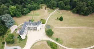 Château de Bort à Saint Priest Taurion en Haute-Vienne (Nouvelle Aquitaine)- vue aérienne_56 Château de Bort à Saint Priest Taurion en Haute-Vienne (Nouvelle Aquitaine)- vue aérienne_56