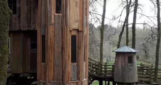 Cabane du "Vieux Huraud" à Saint Sylvestre en Haute-Vienne (Nouvelle Aquitaine) - grande cabane_27