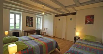 Gite "Le Génie de la Forêt" à Compreignac en Haute-Vienne (Limousin)- chambre 5_31