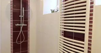 Gite "Lavaud" à Folles en Haute-Vienne (Nouvelle Aquitaine)- salle d'eau rez de chaussée_15