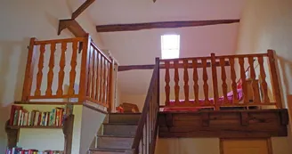 Gite "Le Bourg" à Vaulry en Haute-Vienne (Nouvelle-Aquitaine)- vue vers la mezzanine_14 Gite "Le Bourg" à Vaulry en Haute-Vienne (Nouvelle-Aquitaine)- vue vers la mezzanine_14