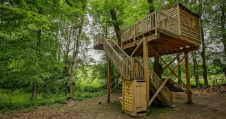 Cabane "La Grande Forêt" à Saint Jouvent en Haute-Vienne (Limousin en Nouvelle Aquitaine)_34