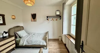 Chambre à deux lits