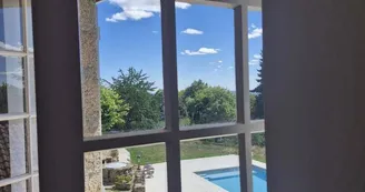 Les Granges du Tais à Ambazac en Haute-Vienne (Nouvelle Aquitaine - Vue chambre 2_40 Les Granges du Tais à Ambazac en Haute-Vienne (Nouvelle Aquitaine - Vue chambre 2_40