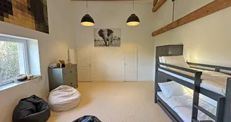 Les Granges du Tais à Ambazac en Haute-Vienne (Nouvelle Aquitaine) - chambre 1 dortoir_30 Les Granges du Tais à Ambazac en Haute-Vienne (Nouvelle Aquitaine) - chambre 1 dortoir_30