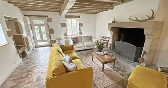 Les Granges du Tais à Ambazac en Haute-Vienne (Nouvelle Aquitaine) - salon en rez-de-jardin _23 Les Granges du Tais à Ambazac en Haute-Vienne (Nouvelle Aquitaine) - salon en rez-de-jardin _23