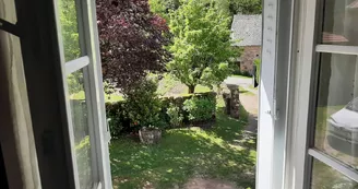 Vue de l'espace détente Vue de l'espace détente