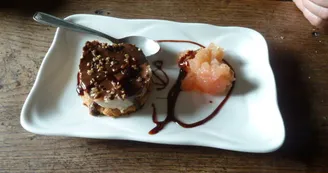 Dessert d'automne pomme chataigne noix